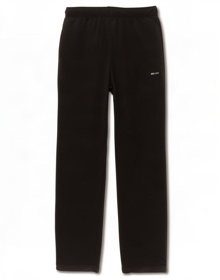 Nike Damen Dri Fit Trainingshose UK 12 Medium Schwarz