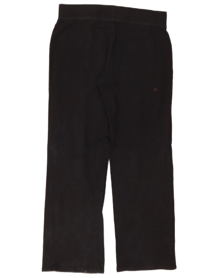 Marks & Spencer Damen-Trainingshose, UK-Größe 12, mittelschwarz, Baumwolle