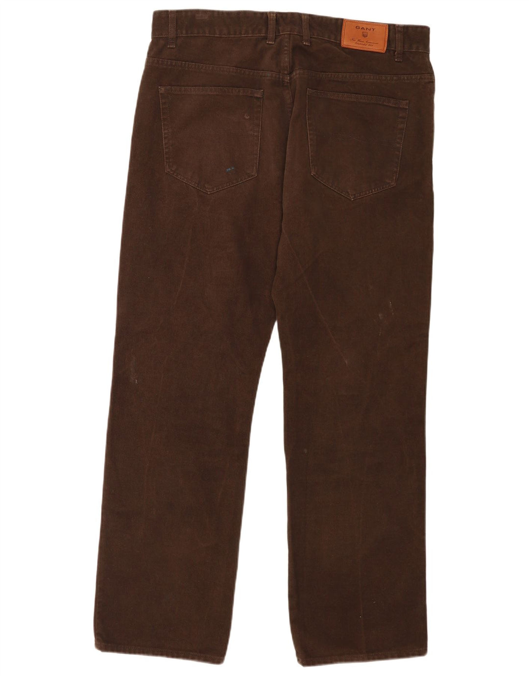 Gant Herren-Freizeithose, normal, W36, L32, braune Baumwolle