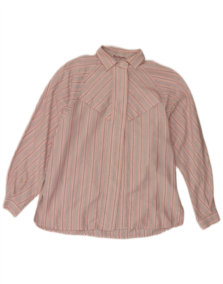 Renato Balestra Damen Hemd IT 44 Mittelrosa gestreift