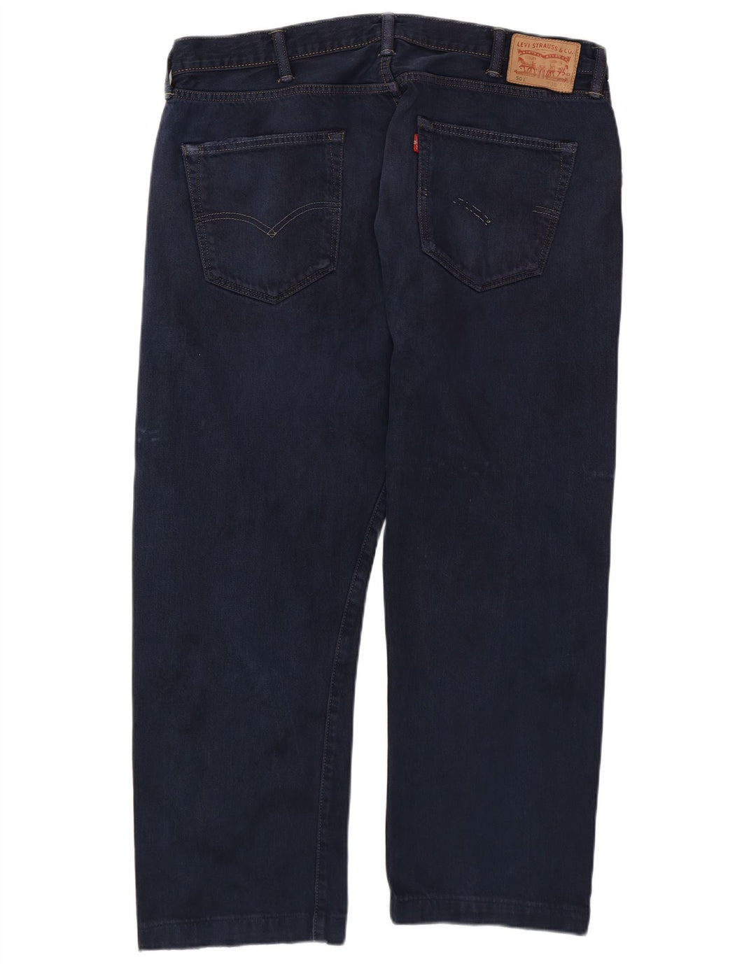 Levi's Herren 501 Straight Jeans W38 L27 Marineblau