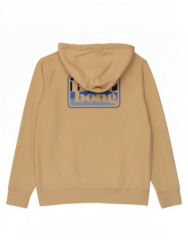 Billabong Herren-Kapuzenpullover mit Grafik, Größe S, beige, Baumwolle