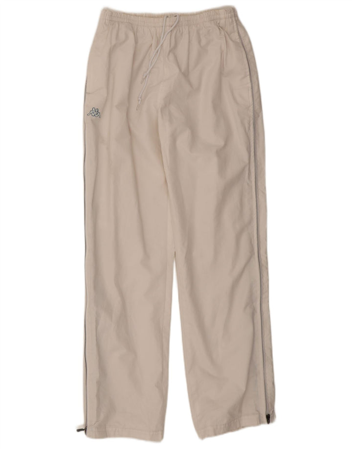 Kappa Jungen-Trainingshose, Jogginghose, 15–16 Jahre, XL, weißes Polyester