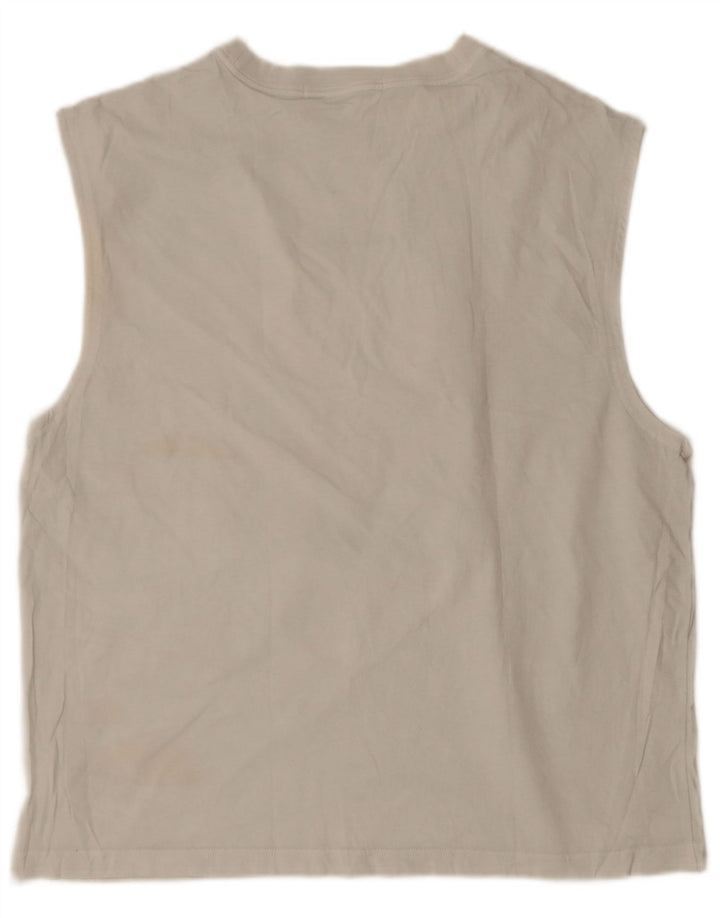 Calvin Klein Jeans Herren Weste Top Large Grau Baumwolle