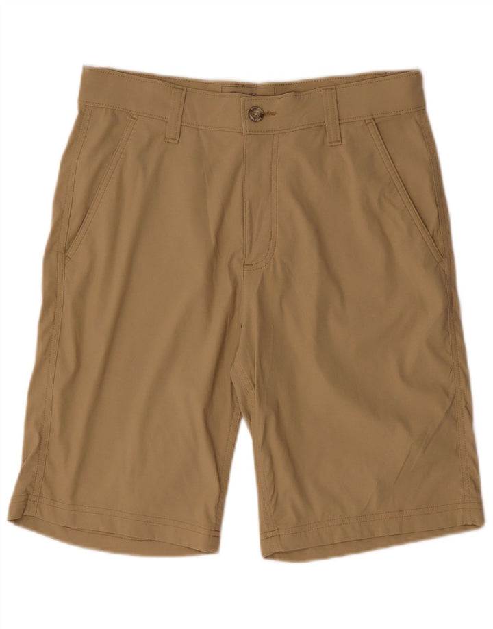 EDDIE BAUER Herren Chino-Shorts W30 Medium Beige Nylon
