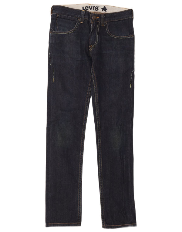 Levi's Damen Skinny Jeans W30 L34 Marineblaue Baumwolle