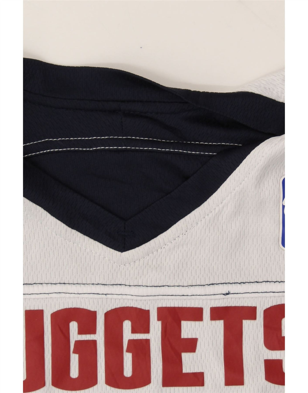 NBA Boys The Ymca Nuggets Graphic Vest Top 10-11 Years Navy Blue Vintage NBA and Second-Hand NBA from Messina Hembry 