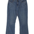 Lee Damen Riders Bootcut Jeans US 12 Large W34 L28 Blaue Baumwolle