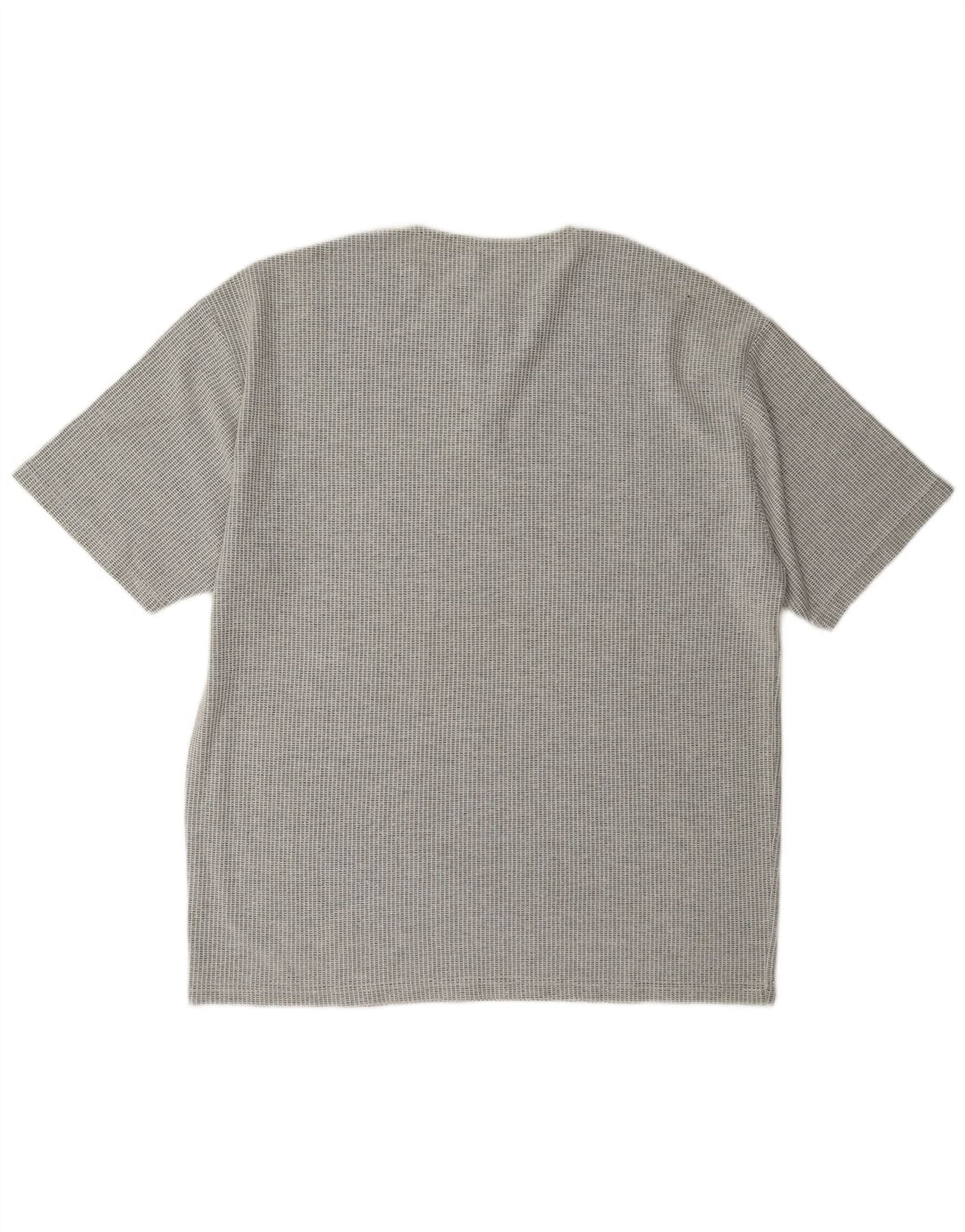 Vintage Herren T-Shirt Top Groß Grau