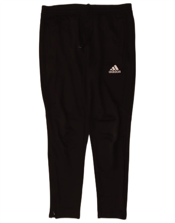 ADIDAS Herren Clima Proof Trainingshose, groß, aus schwarzem Polyester