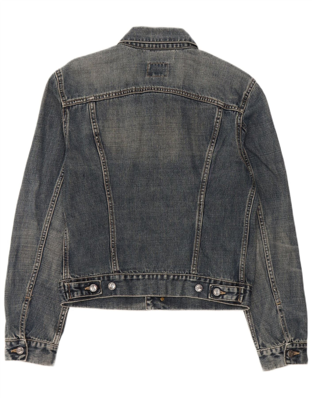 Gas Damen Jeansjacke UK 14 Mittelblau