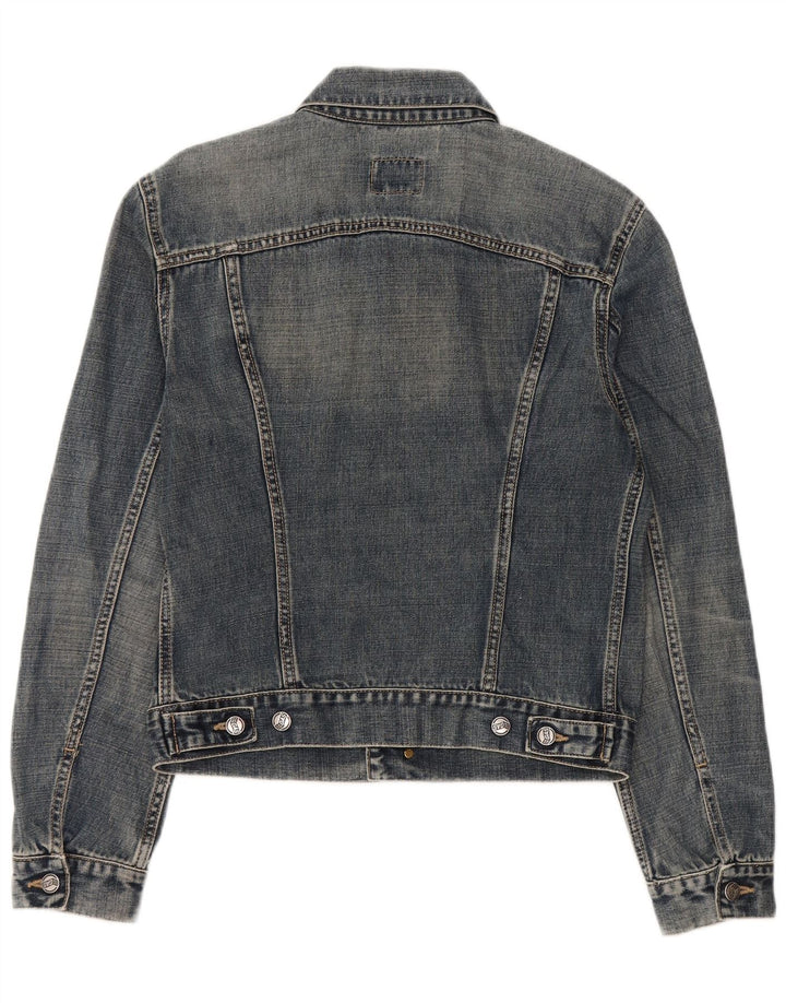 Gas Damen Jeansjacke UK 14 Mittelblau