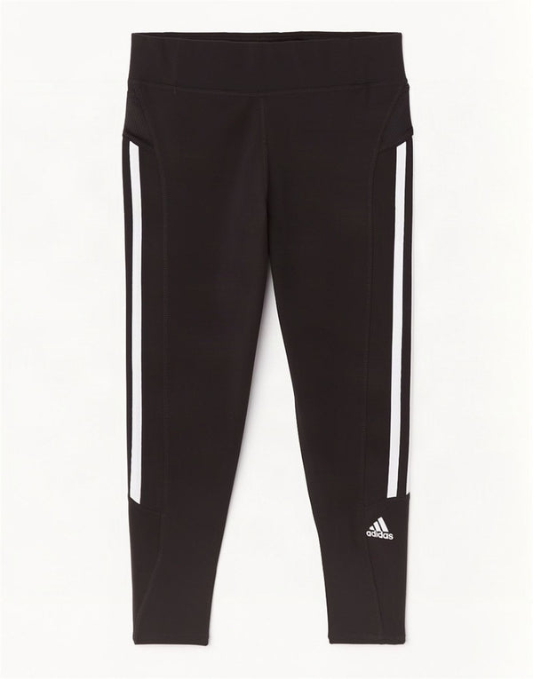 Adidas Damen Climalite Capri Leggings UK 8 Small Schwarz Polyester