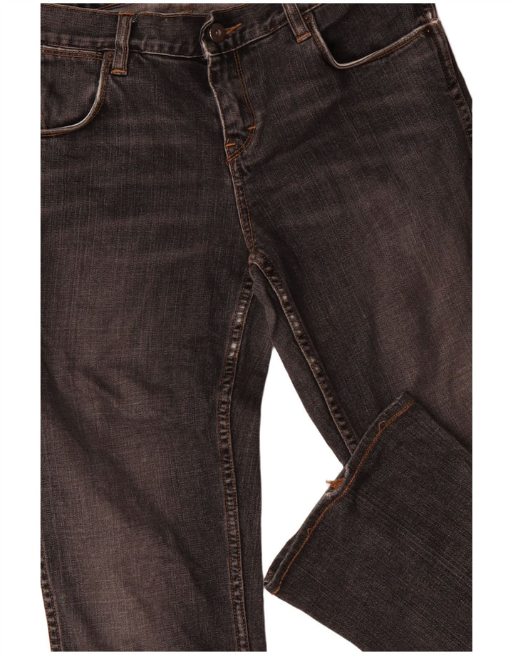 RALPH LAUREN Damen Bootcut-Jeans W30 L29 Grau