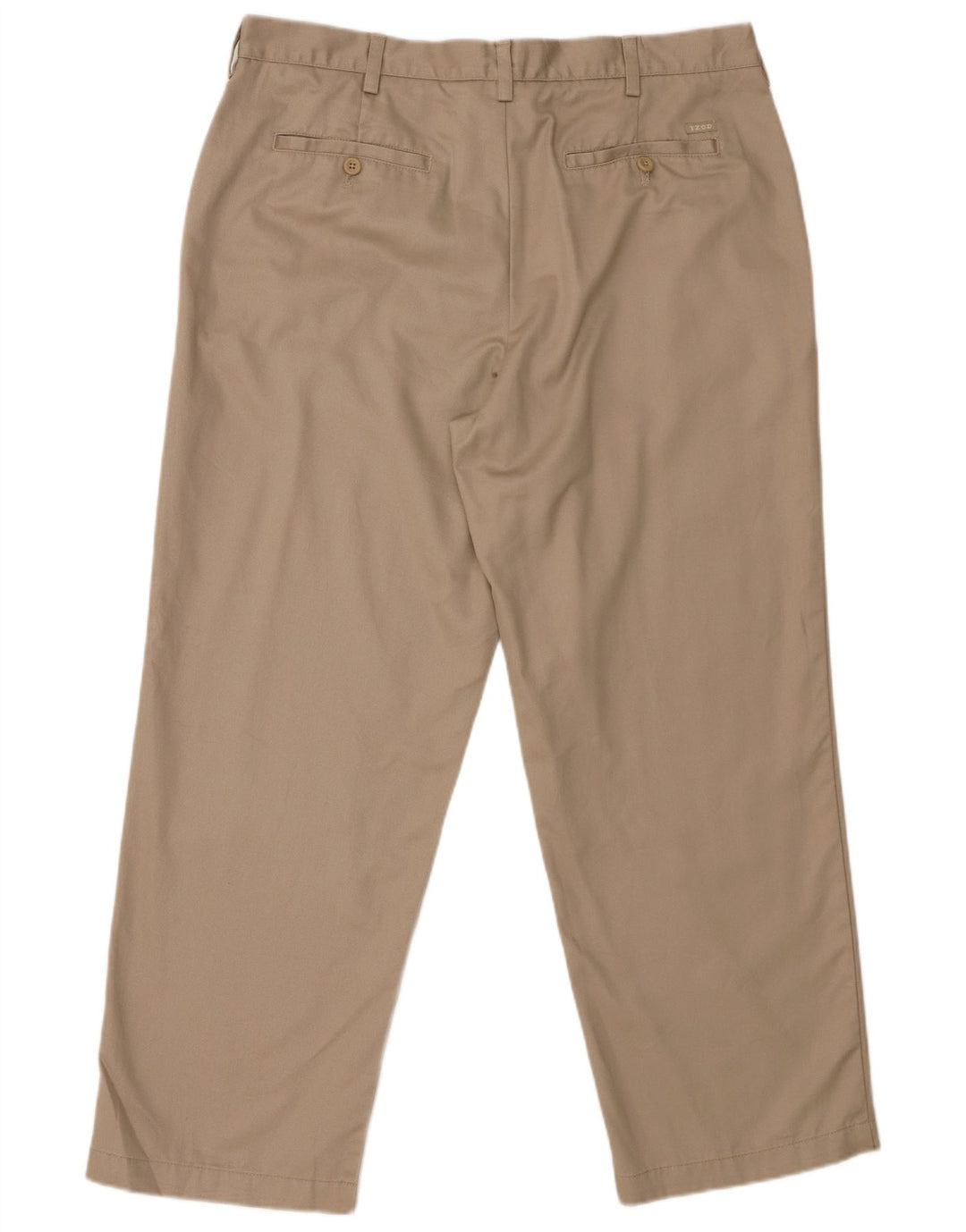 IZOD Herren-Chinohose mit klassischer Passform, gerade Passform, W36, L29, Beige, Baumwolle
