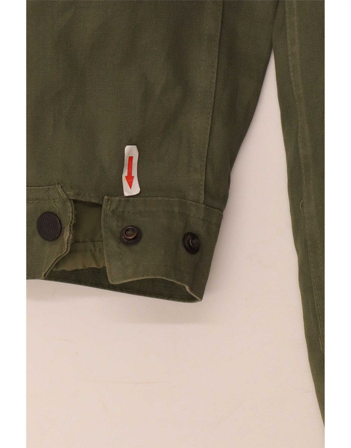 Vintage Herren Parka Jacke IT 50 Large Khaki