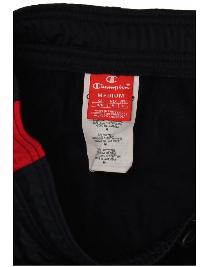 Champion Herren-Trainingshose, Mittelgroßes Marineblau, Colourblock-Polyester