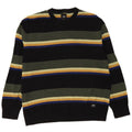 Vans Herren-Pullover mit Rundhalsausschnitt, groß, mehrfarbig, gestreift, Baumwolle