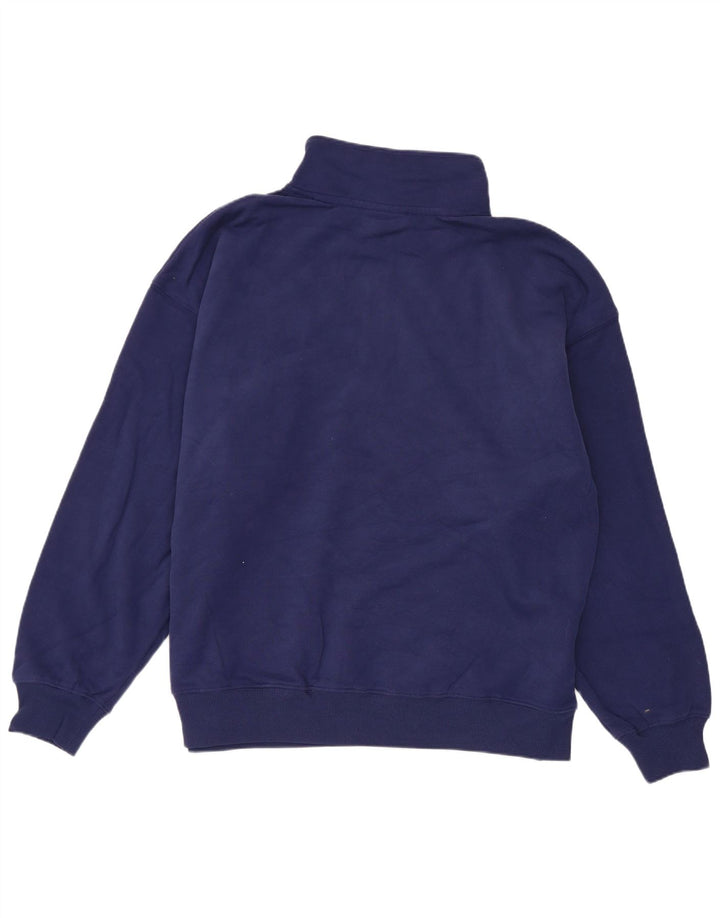 Champion Damen-Sweatshirt in Übergröße mit Reißverschluss am Hals, Gr. 14, mittleres Marineblau