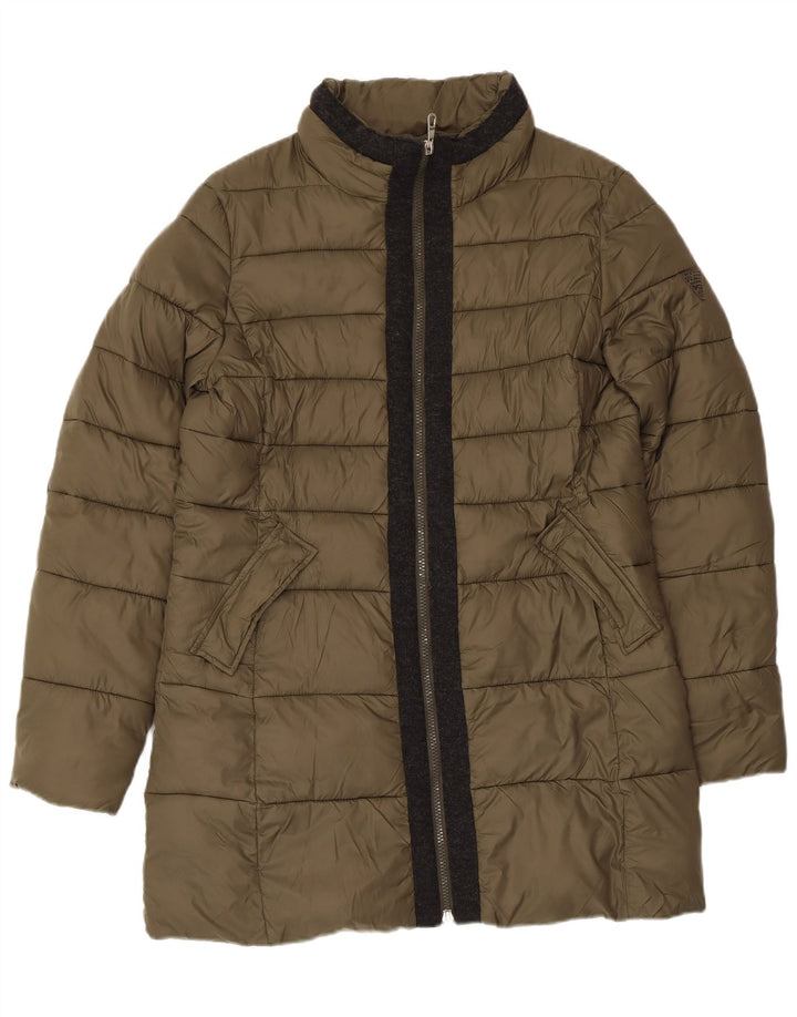 Guess Wattierter Herrenmantel UK 40 Large Khaki Polyamid