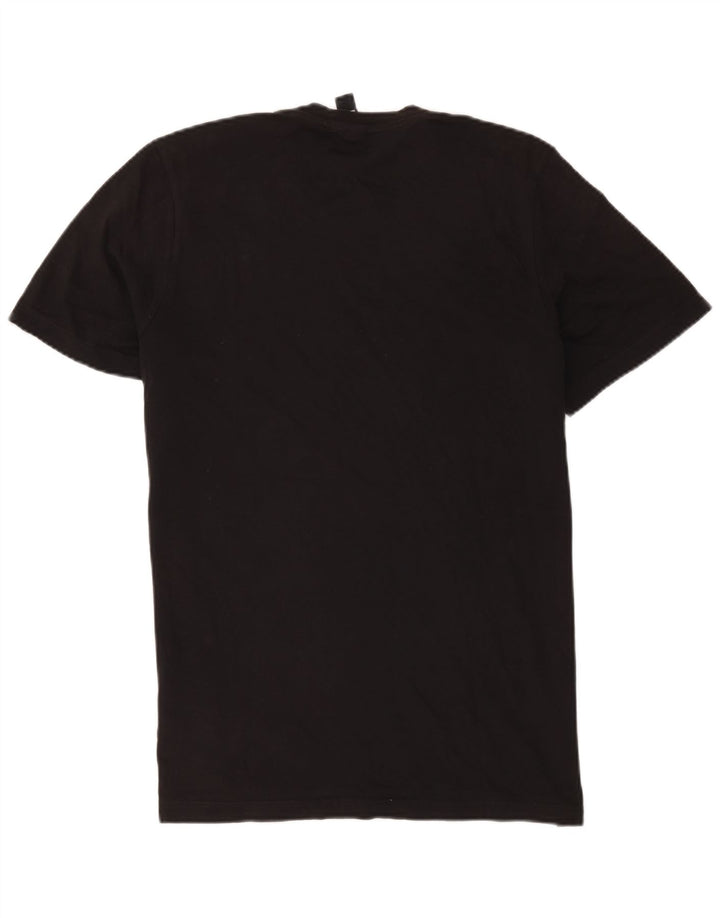 Adidas Herren Grafik T-Shirt Top Medium Schwarz Colourblock