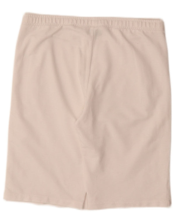Lotto Damen Sportshorts UK 12 Mittelweiße Baumwolle