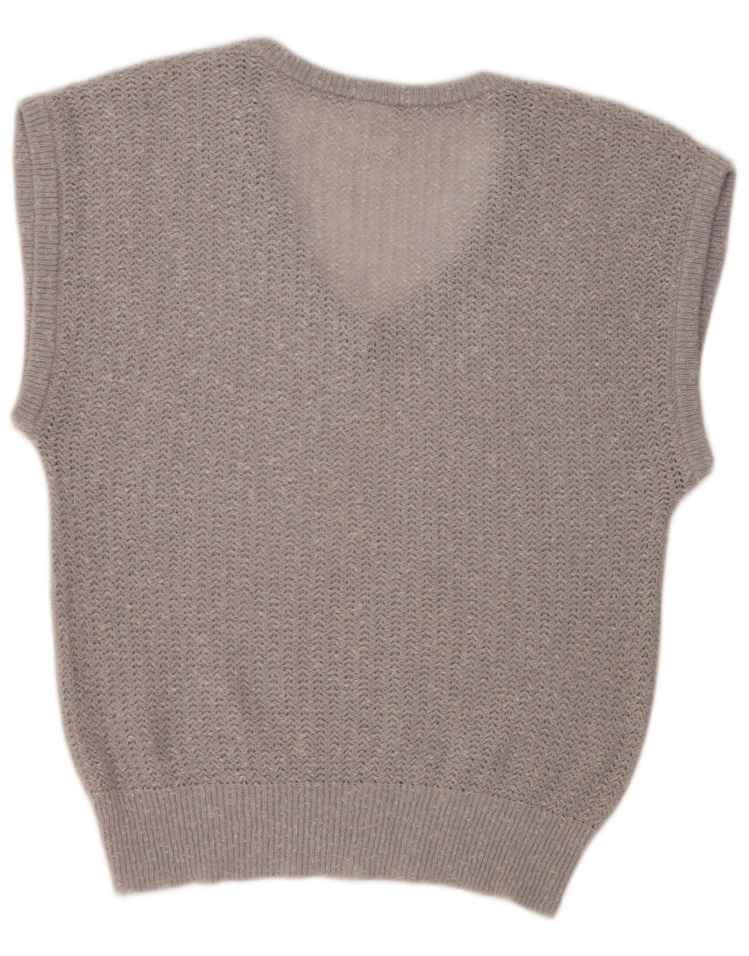Strickmoden Damen Tanktop mit lockerer Passform, EU 40, Mittelsilber