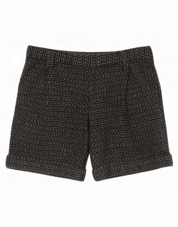 Dolce & Gabbana Damen Freizeitshorts IT 40 Small W26 Schwarz gefleckt