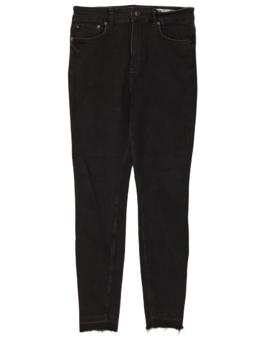 Zara Damen Skinny Jeans EU 40 Medium W30 L27 Schwarz
