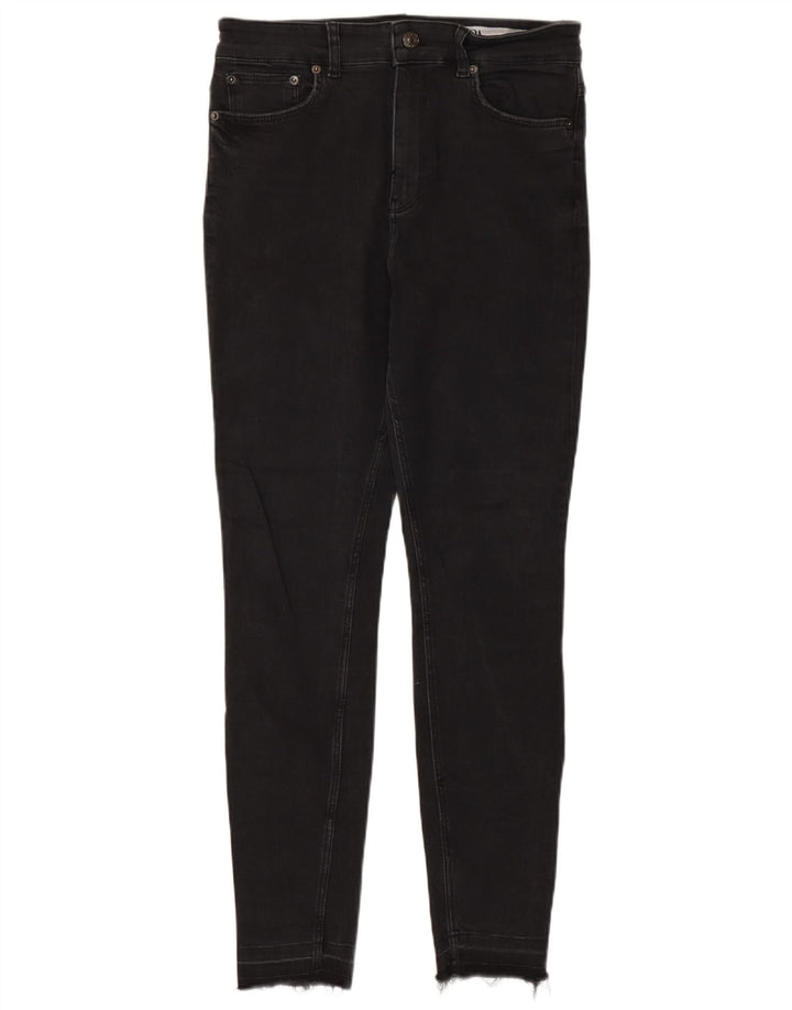 Zara Damen Skinny Jeans EU 40 Medium W30 L27 Schwarz