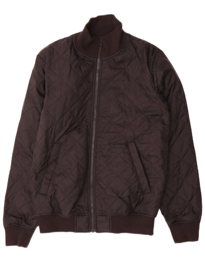 French Connection Herren-Steppjacke, UK 38, Mittelschwarz, Polyester