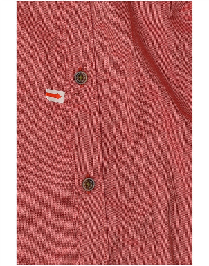 TED BAKER Mens Shirt Size 3 Medium Red