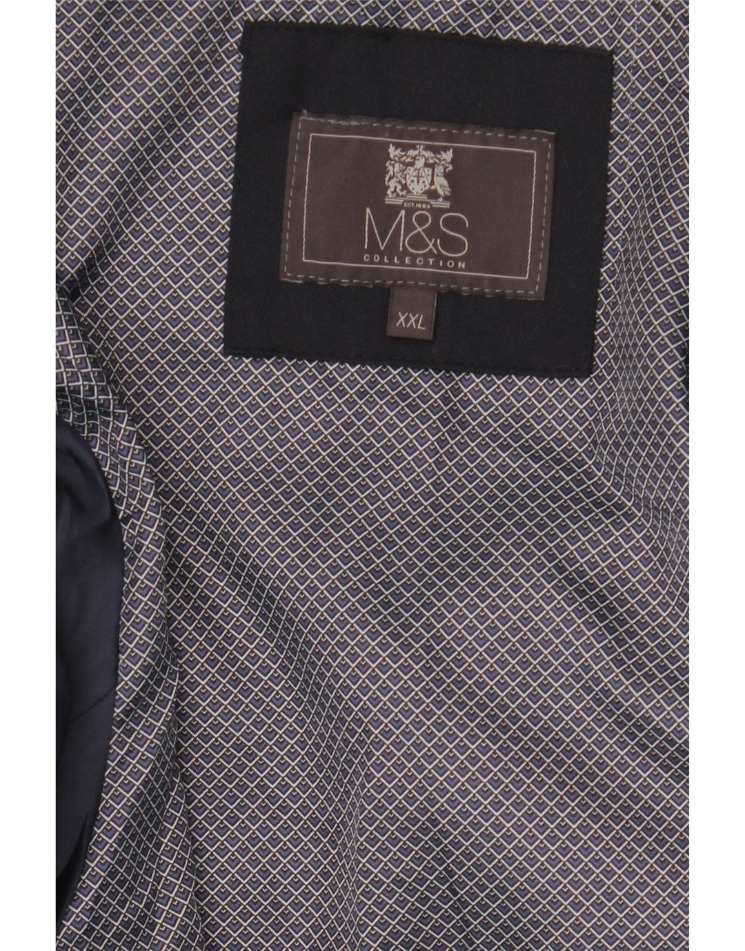 Marks & Spencer Herren Bomberjacke UK 44 2XL Marineblau