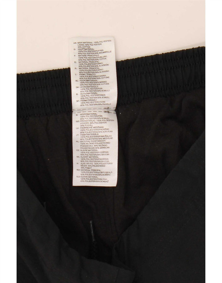 Adidas Damen Trainingshose Jogger UK 12 Medium Schwarz Polyester