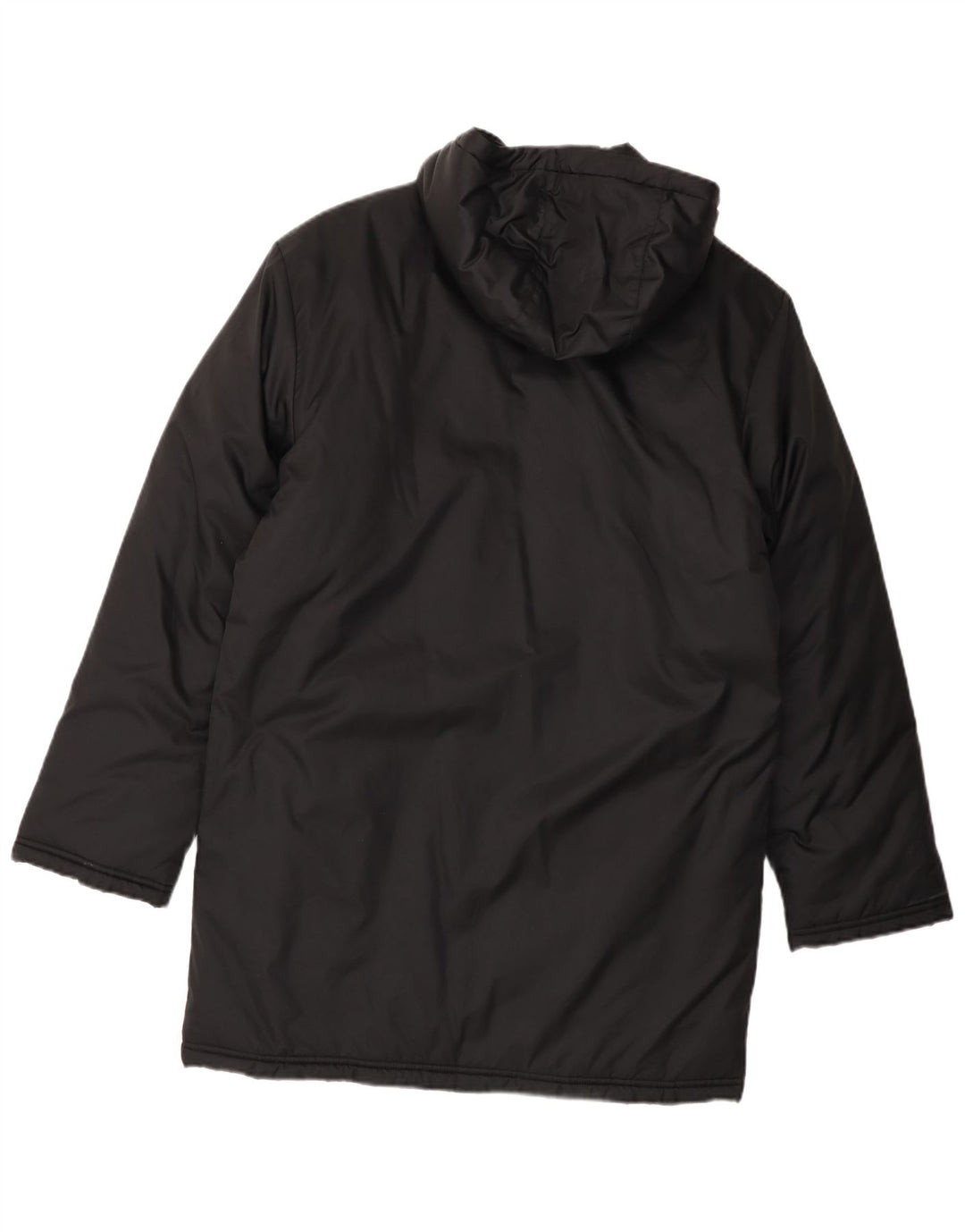 Adidas Herren Graphic Loose Fit gepolsterter Mantel UK 36 Small Schwarz Nylon