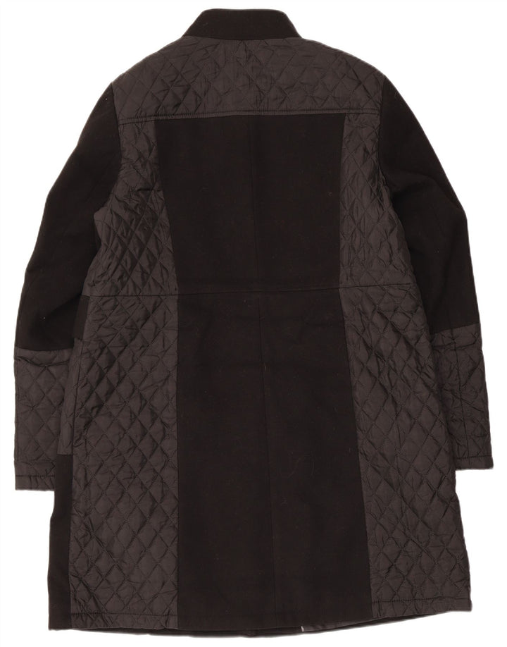 Marks & Spencer Damen Steppmantel UK 16 Large Schwarz Polyester