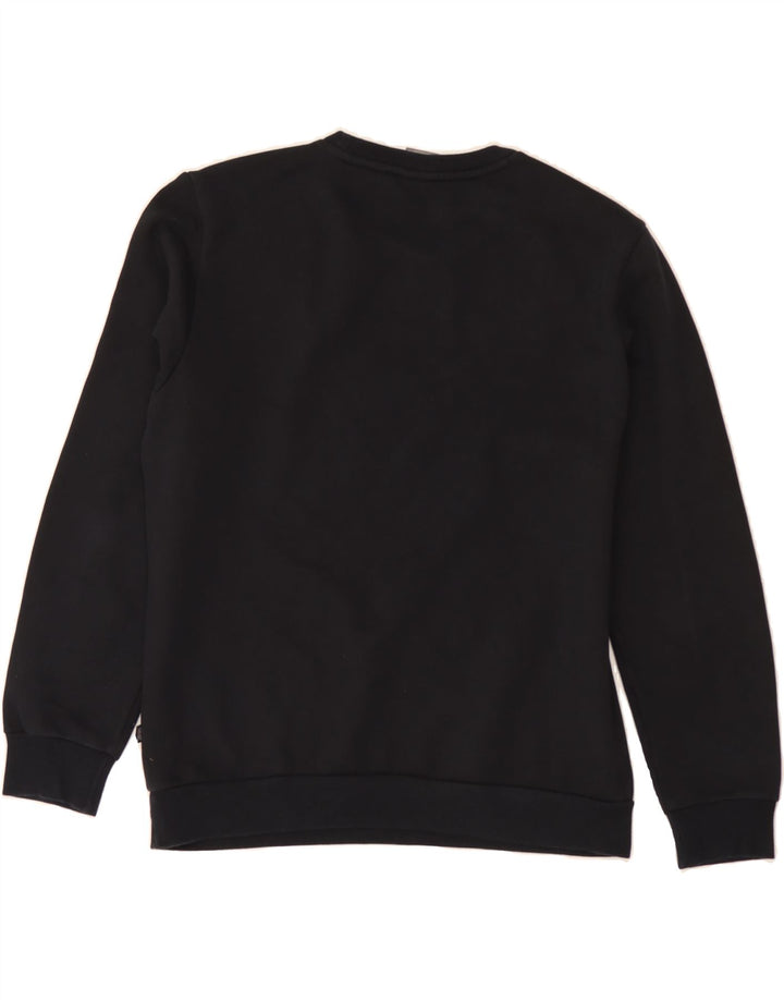 PUMA Mens Sweatshirt Jumper Medium Black Cotton Vintage Puma and Second-Hand Puma from Messina Hembry 