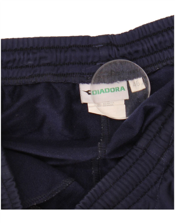 Diadora Herren-Trainingshose IT 46 Small Marineblau Polyester