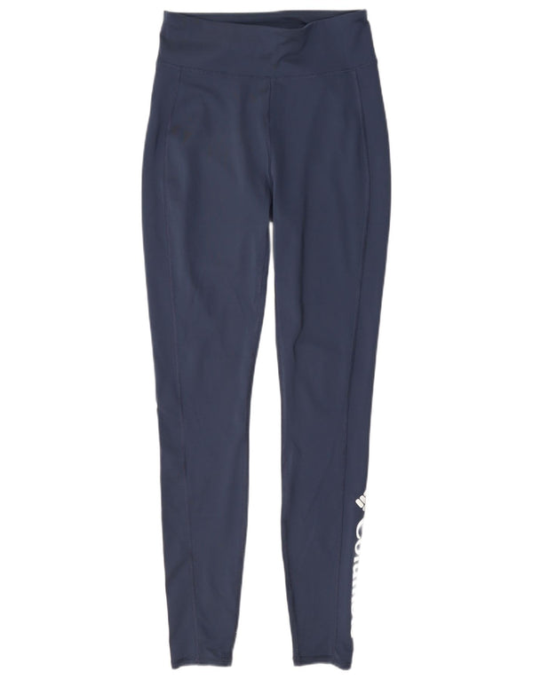 Columbia Damen-Leggings mit Grafik, UK 10, Größe S, Marineblau