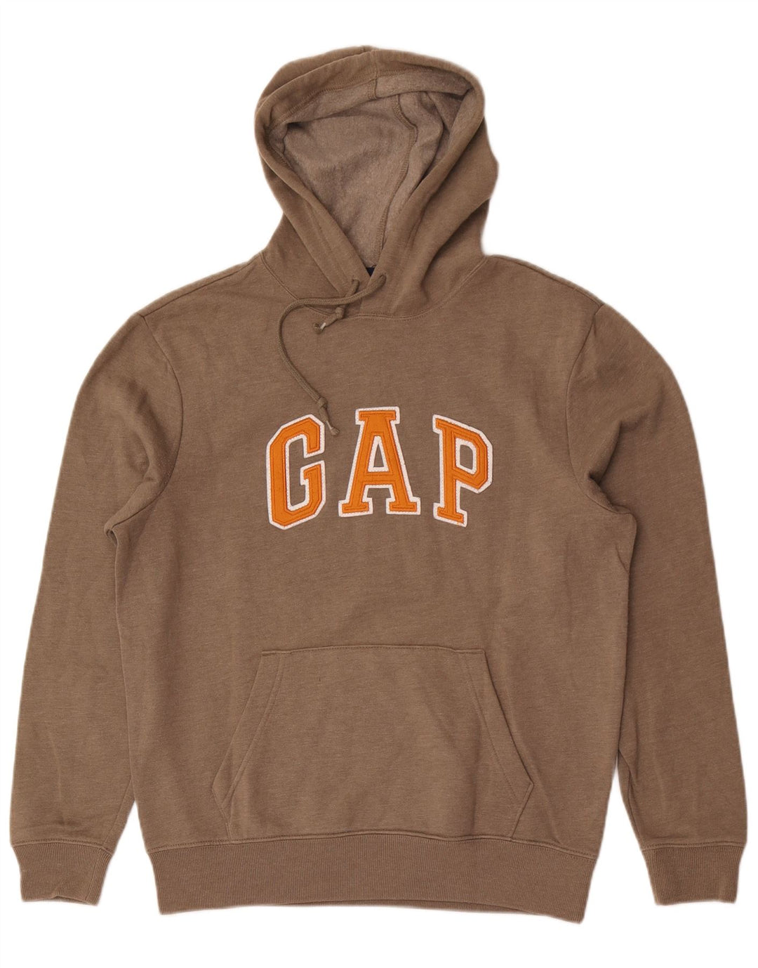Gap Herren-Kapuzenpullover mit Grafik, mittelbraune Baumwolle