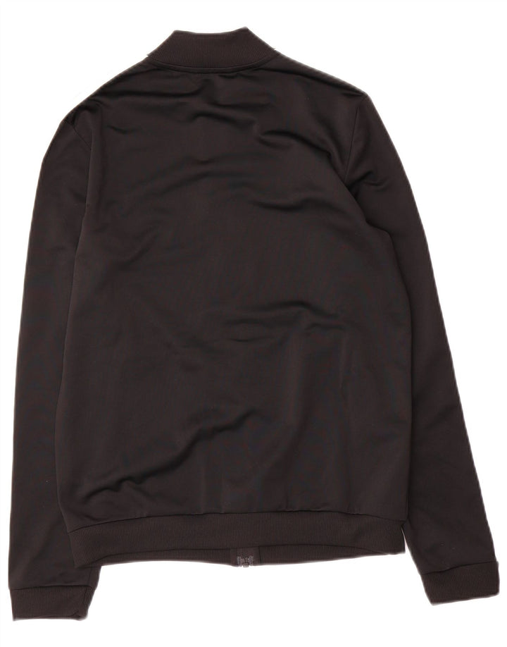 Adidas Damen Trainingsanzug Top Jacke UK 8/10 Small Schwarz Polyester