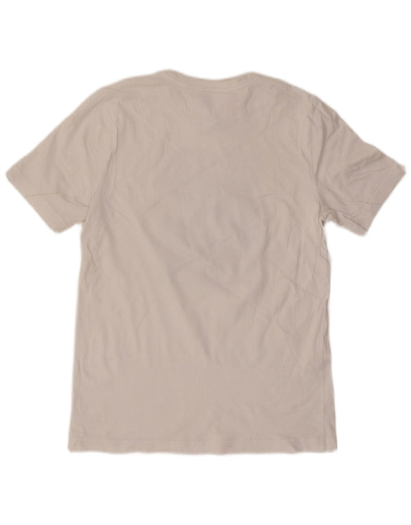 Adidas Jungen T-Shirt mit Grafik, 13–14 Jahre, weiße Baumwolle