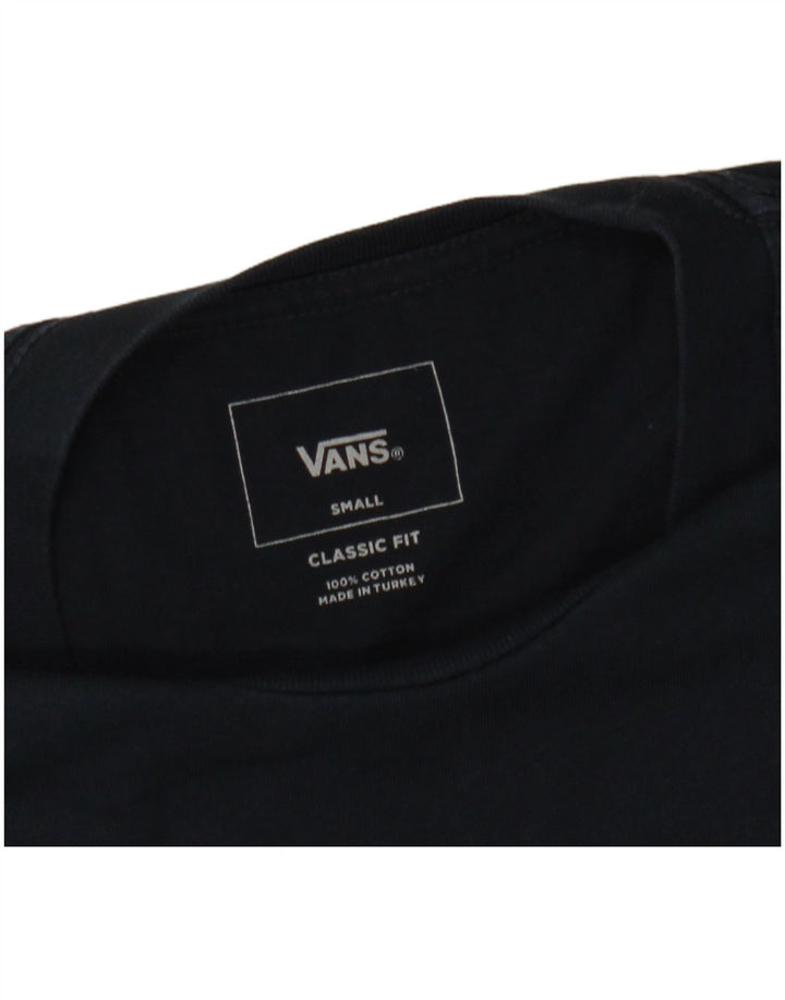 Vans Herren-T-Shirt mit klassischer Passform, Grafik, Größe S, Marineblau, Baumwolle