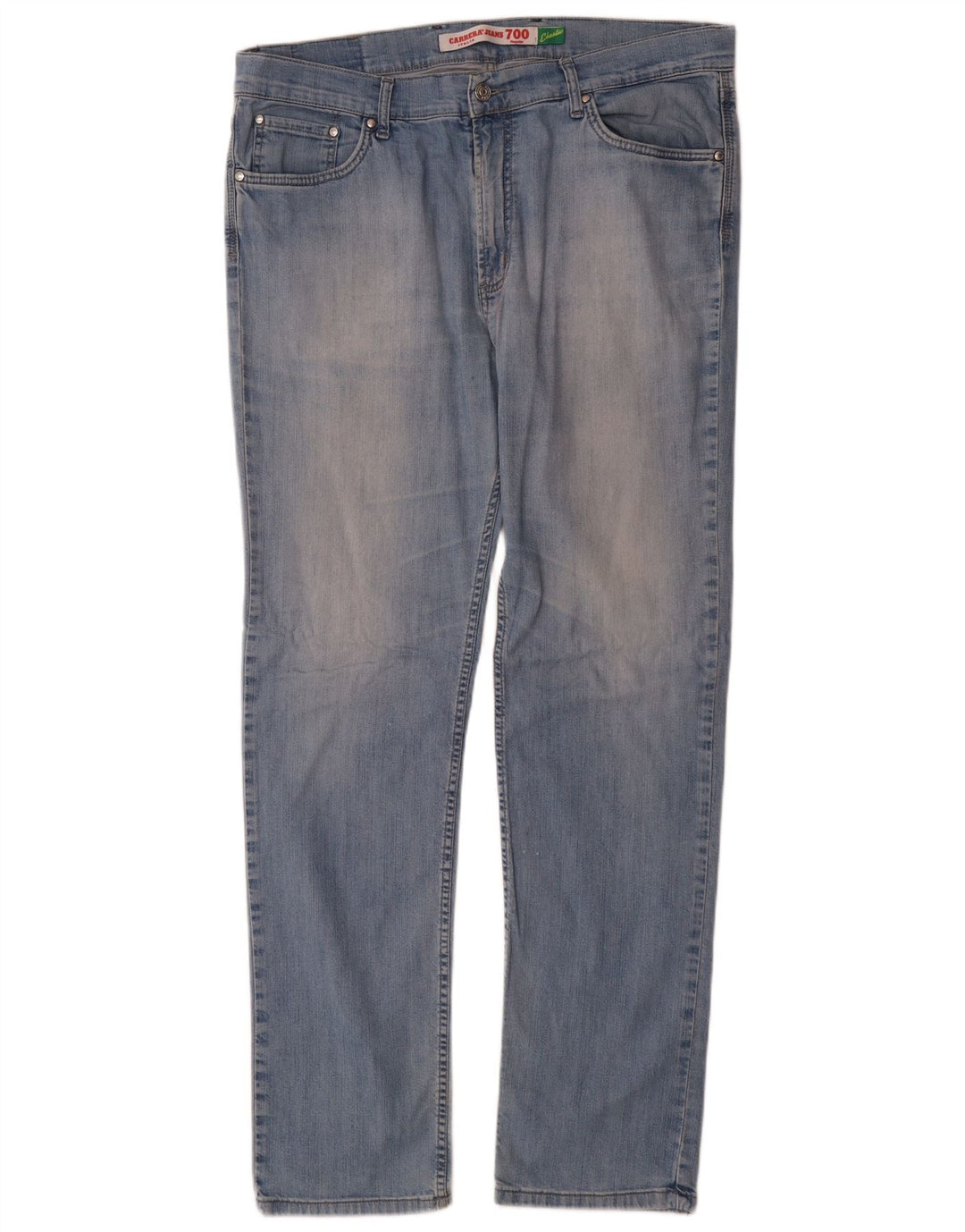 Carrera Herren Straight Jeans W40 L34 Blaue Baumwolle