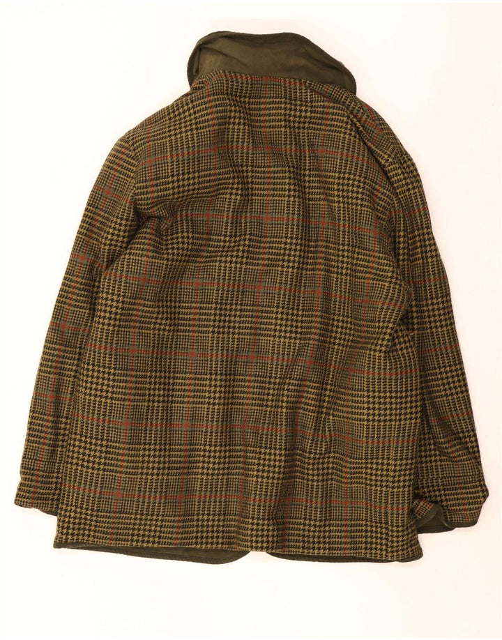 Burberrys Herren Wendejacke UK 40 Large Khaki Baumwolle