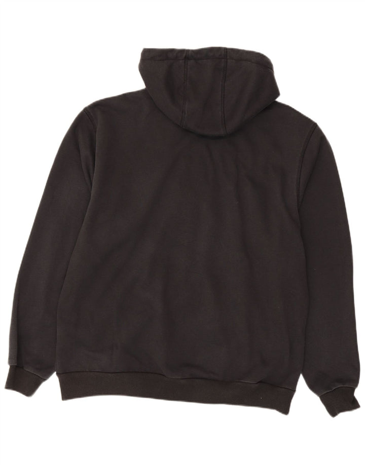Carhartt Herren Relaxed Fit Zip Hoodie Pullover Large Schwarz Polyester