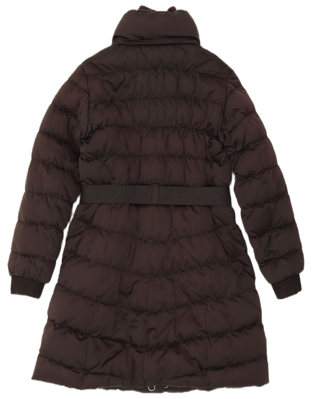 Esprit Damen Wattierter Mantel UK 14 Large Braun Polyester