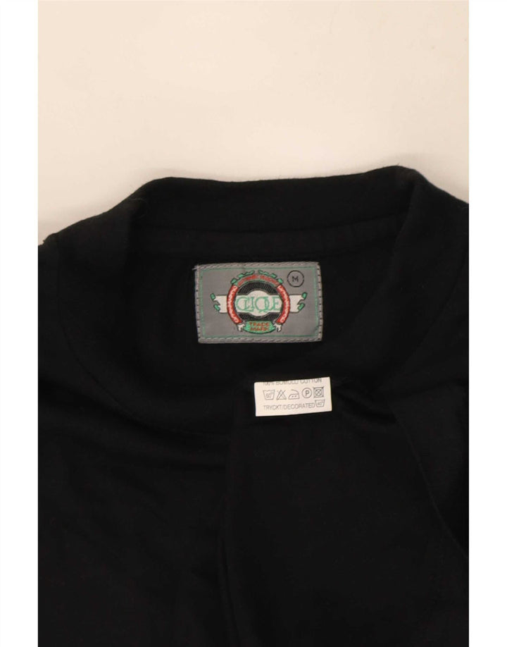 Ducati Herren-T-Shirt mit Grafik, mittlere schwarze Baumwolle