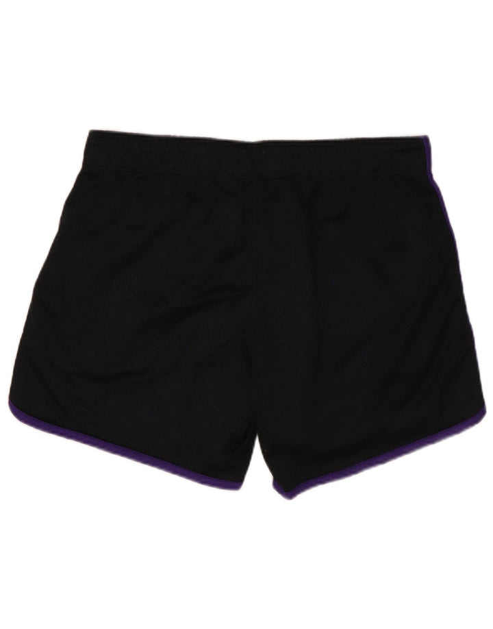 NIKE Damen Dri Fit Sport Shorts UK 12 Medium Schwarz Polyester