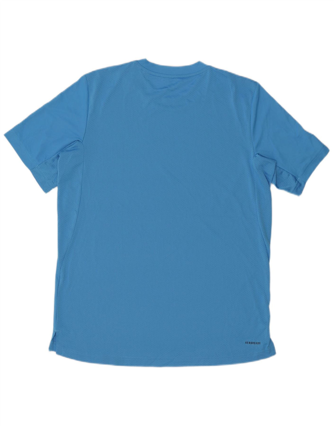 ADIDAS Herren Aeroready Regular Fit T-Shirt Top Mittelblau